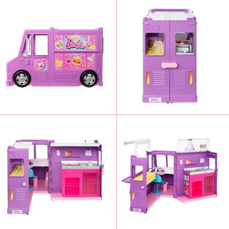 BARBIE pārtikas kravas mašīnu rotaļu komplekts, GMW07 GMW07