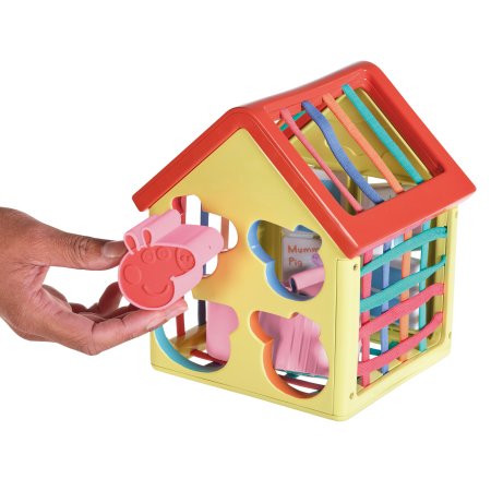 TOOMIES šķirošanas spēle Peppas Activity House, E73528 