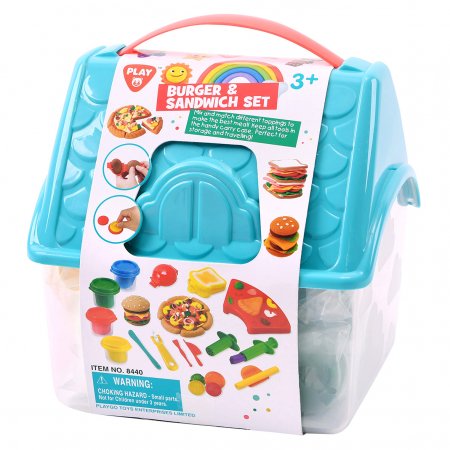 PLAYGO mīklas rotaļu komplekts Burger &  Sandwich, 8440 8440