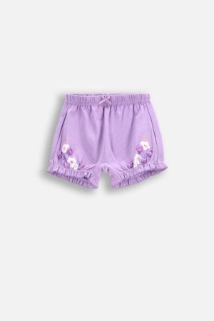 COCCODRILLO šorti HAPPY RETRO GIRL NEWBORN, violeta, WC5121501HGN-016-080, 80 cm 