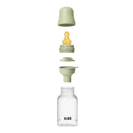 BIBS barošanas pudele, 150 ml., Sage 