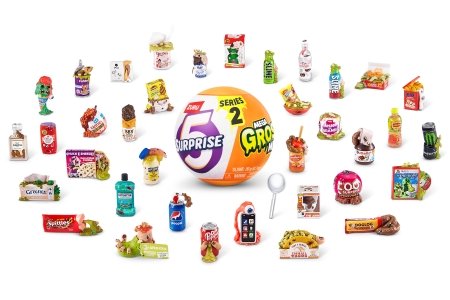 5 SURPRISE miniatūru komplekts Mega Gross Minis, 2 sērija, 77567 