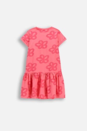 COCCODRILLO kleita ar īsam piedurknēm, rozā, WC6129202RGK-025-122, 122 cm 