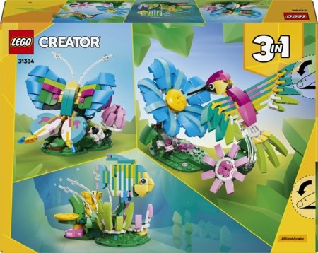 31384 LEGO® Creator Savvaļas dzīvnieki: Krāsainais kolibri 