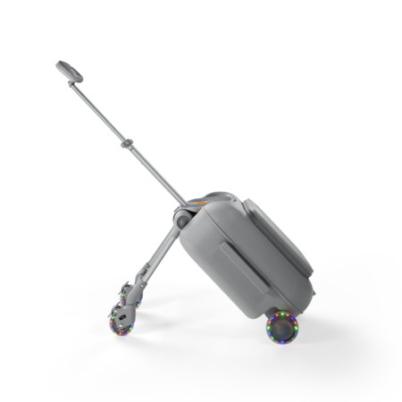 KINDERKRAFT bērnu koferis CABBY, pelēks, KACABB00GRY0000 