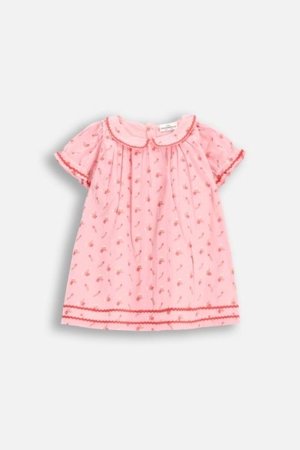 COCCODRILLO kleita ar īsām piedurknēm NOSTALGIC MEADOW GIRL NEWBORN, rozā, WC5128201NGN-033-086, 86 cm 