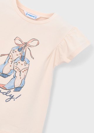 MAYORAL t-krekls ar īsam piedurknēm, salmon, 3.007-80, 104  cm 