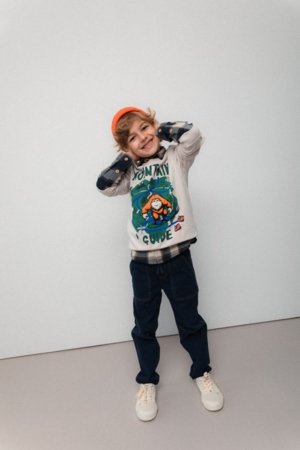 COCCODRILLO bikses, zils, ZC5119101YBK-015-110, 110 cm 