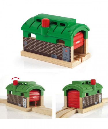 BRIO RAILWAY vilcienu depo, 33574000 33574000