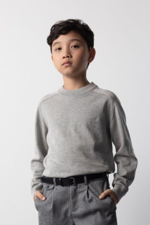 COCCODRILLO megztinis, pilkas, ZC5172103EJB-019-134, 134 cm 