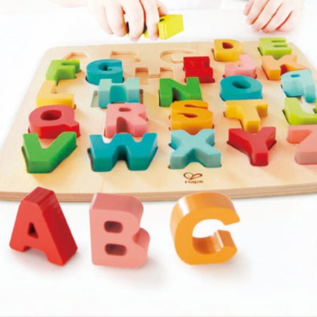 HAPE chunky alphabet puzzle, E1551 E1551