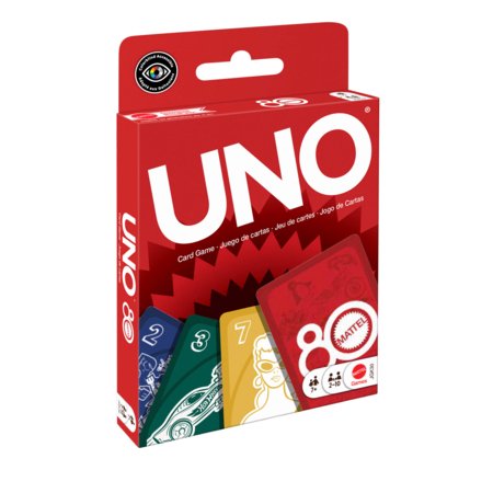 UNO Mattel 80th Ruby Red, JGK30 