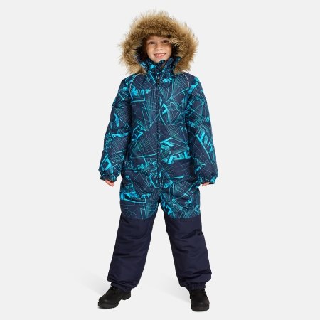 HUPPA ziemas virsdrēbes WILLE 2, tumši zils, 36430220-42186, 140 cm 