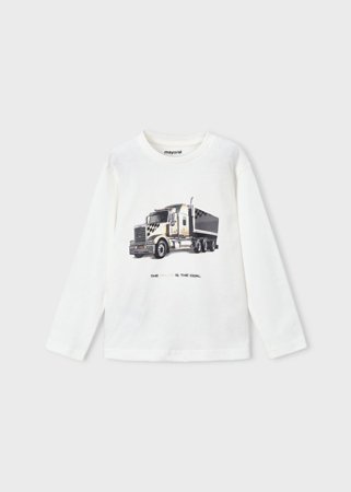MAYORAL krekls ar garām piedurknēm, cream, 4.085-21 