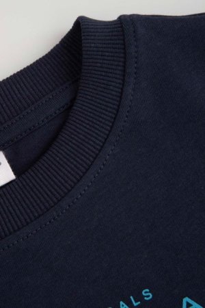 COCCODRILLO t-krekls ar garām piedurknēm, zili, cm 