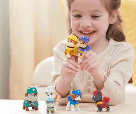 RUBBLE & CREW figure set Construction Family Gift Pack, 6067084 