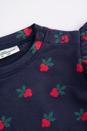 COCCODRILLO marškinėliai, mėlyni, ZC5143102EBG-015-098, 98 cm 