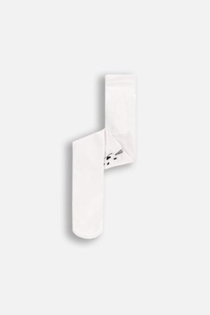 COCCODRILLO zeķbikses TIGHT MICROFIBRE COLORFUL, balta, WC5380314TMC-001-128, 128 cm 