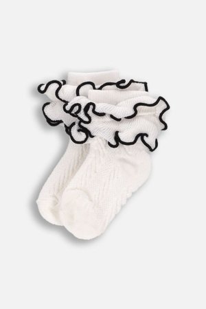 COCCODRILLO zeķes, krēmkrāsas, WC6382202SOG-003-003, 2/3 izmērs 