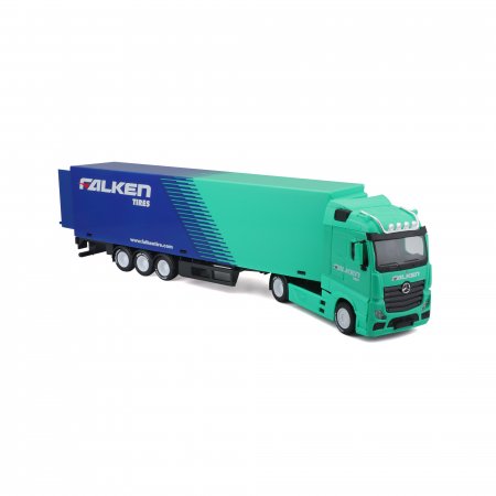 BBURAGO 1:43 kravas automašīna ar piekabi M-B Actros Gigaspace, 18-31460/18-31480 18-31460