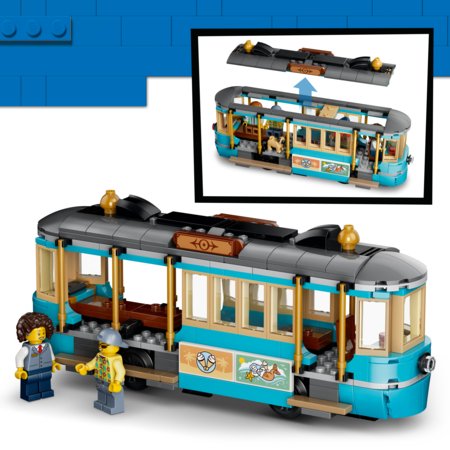 60506 LEGO® City Klasisks pludmales tramvajs 