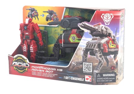 A.C.I.D. rotaļlietu komplekts MorphoZor K9 Rover Bot, 535002 
