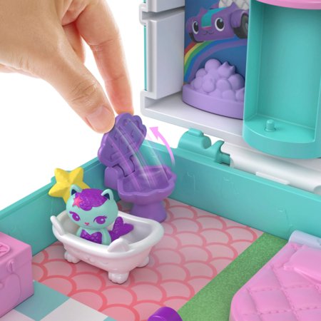 POLLY POCKET Gabijas leļļu mājas somiņa, JFV02 