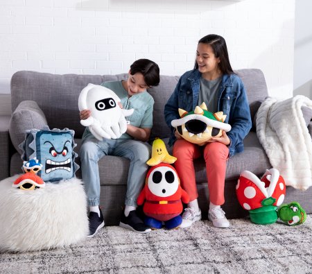 MOCCI MOCCI plīša rotaļlieta Super Mario Bowser Shell, T12411 