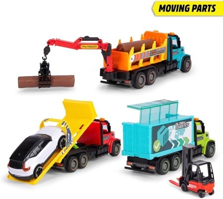 DICKIE TOYS kravas automašīna, asort., 203744018 