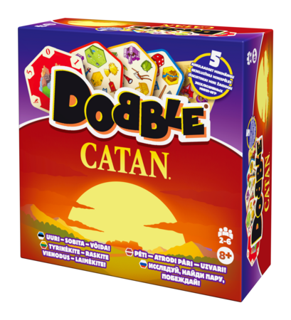 BRAIN GAMES spēle Dobble Catan, (LT, LV, EE), BRG#DOBCAT 