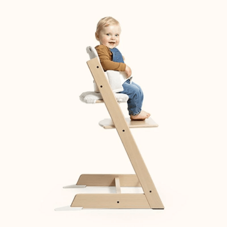 STOKKE barošanas krēsls ar aizsargbarjeru TRIPP TRAPP, storm grey, 684800 