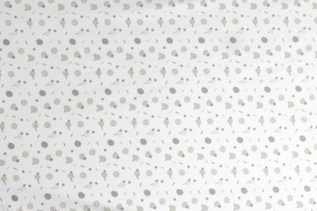 CHICCO palags ar gumiju  NEXT2ME, 50 × 83 cm, 2 gab., Confetti 