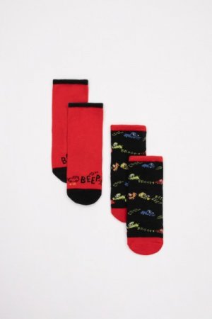 COCCODRILLO zeķes SOCKS BOY, multicoloured, ZC1382803SOB-022 ZC1382803SOB-022-015