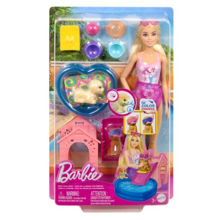 BARBIE  lelles un kucēnu komplekts, JBF35 