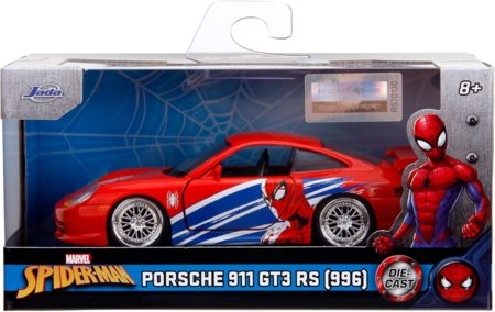 JADA Spider-Man automašīna Porsche 911 GT3 RS 1:32, 253222020 