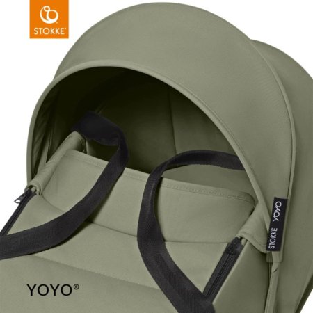 STOKKE šūpulis ratiem YOYO, Olive, 646311 
