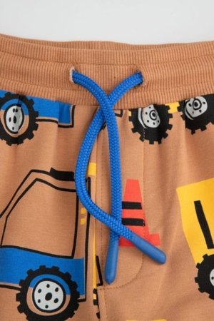 COCCODRILLO legingi CITY BUILDER BOY KIDS, brūns, cm 