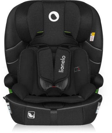 LIONELO autokrēsls BILLY I-SIZE, Black carbon, 76-150 cm. 