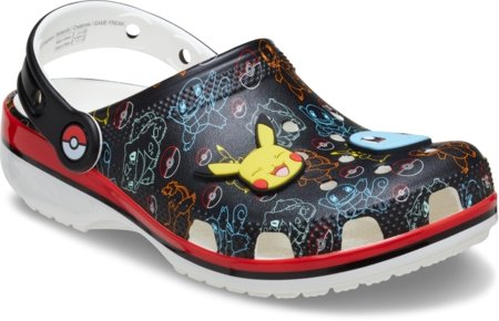 CROCS krokši POKEMON PRINT krāsaini, 211345-90H 27 izmērs 