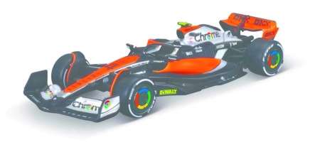 BBURAGO 1:43 sacīkšu automodelis McLaren F1 Team MCL60, 18-38087 