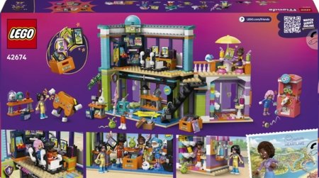 42674 LEGO® Friends Komiksu grāmatu un spēļu veikals 