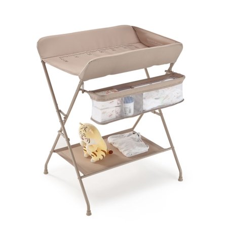 BABYTROLD saliekamais pārtinamais galds VERA 2, Khaki, 18-23-2K 
