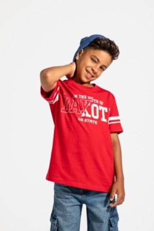 COCCODRILLO t-krekls ar īsam piedurknēm ACADEMY BOY JUNIOR, sarkani, ZC4143203ABJ-009-152, 152 cm 