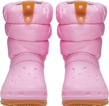 CROCS sniega zābaki, rozā, 207683-6XQ, 24 izmērs 