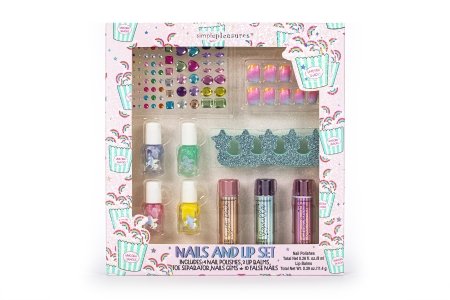 SIMPLE PLEASURES lūpu balzamu un nagu laku komplekts, Y81190-31910 