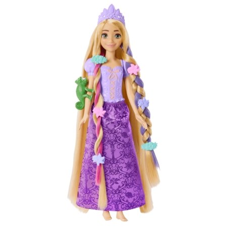 DISNEY PRINCESS lelle Long hair Rapunzel Salātlapiņa, HLW18 HLW18