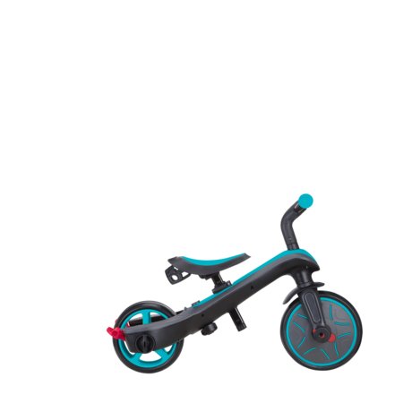 GLOBBER trīsritenis Trike Explorer 4in1, zils, 632-105 632-105