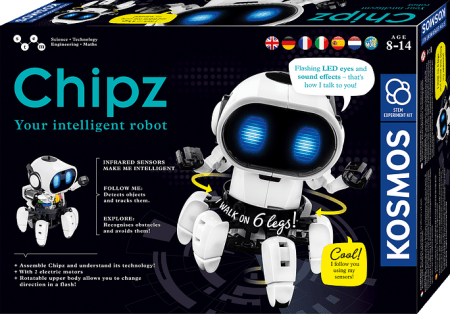 KOSMOS izglītojošs komplekts robot Chipz, 1KS617127 