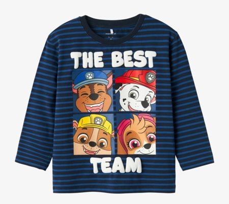 NAME IT PAW PATROL t-krekls ar garām piedurknēm, 13238412 