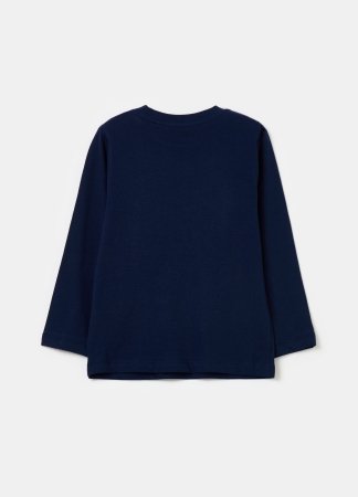 OVS t-krekls ar garām piedurknēm, tumši zili, , 001969053 